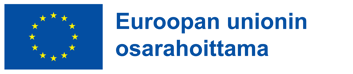 Logo - Euroopan unionin osarahoittama