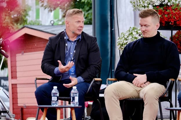 Kuvassa Liven liiketoimintajohtaja Miika Keijonen