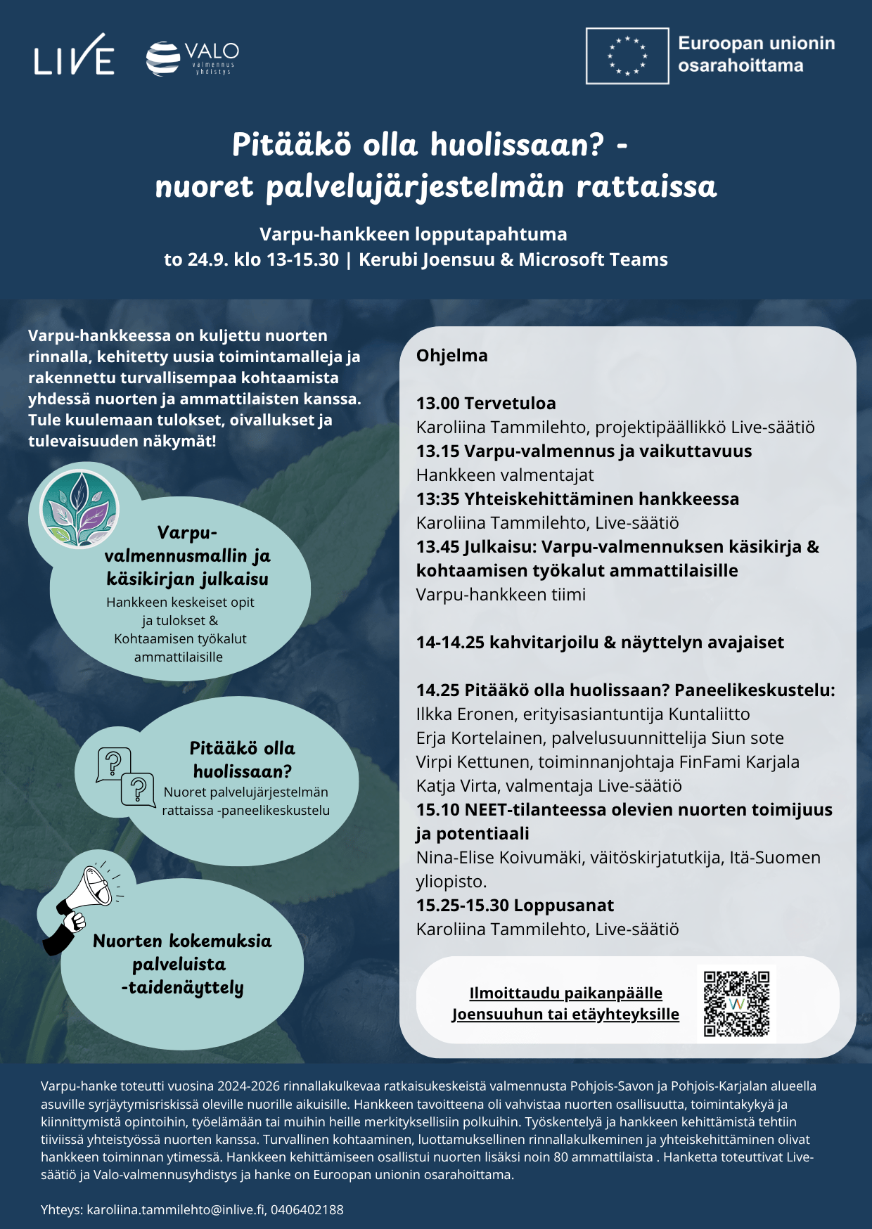 Kutsu Varpu-hankkeen lopputapahtumaan (1)