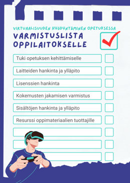 Varmistuslista oppilaitokselle