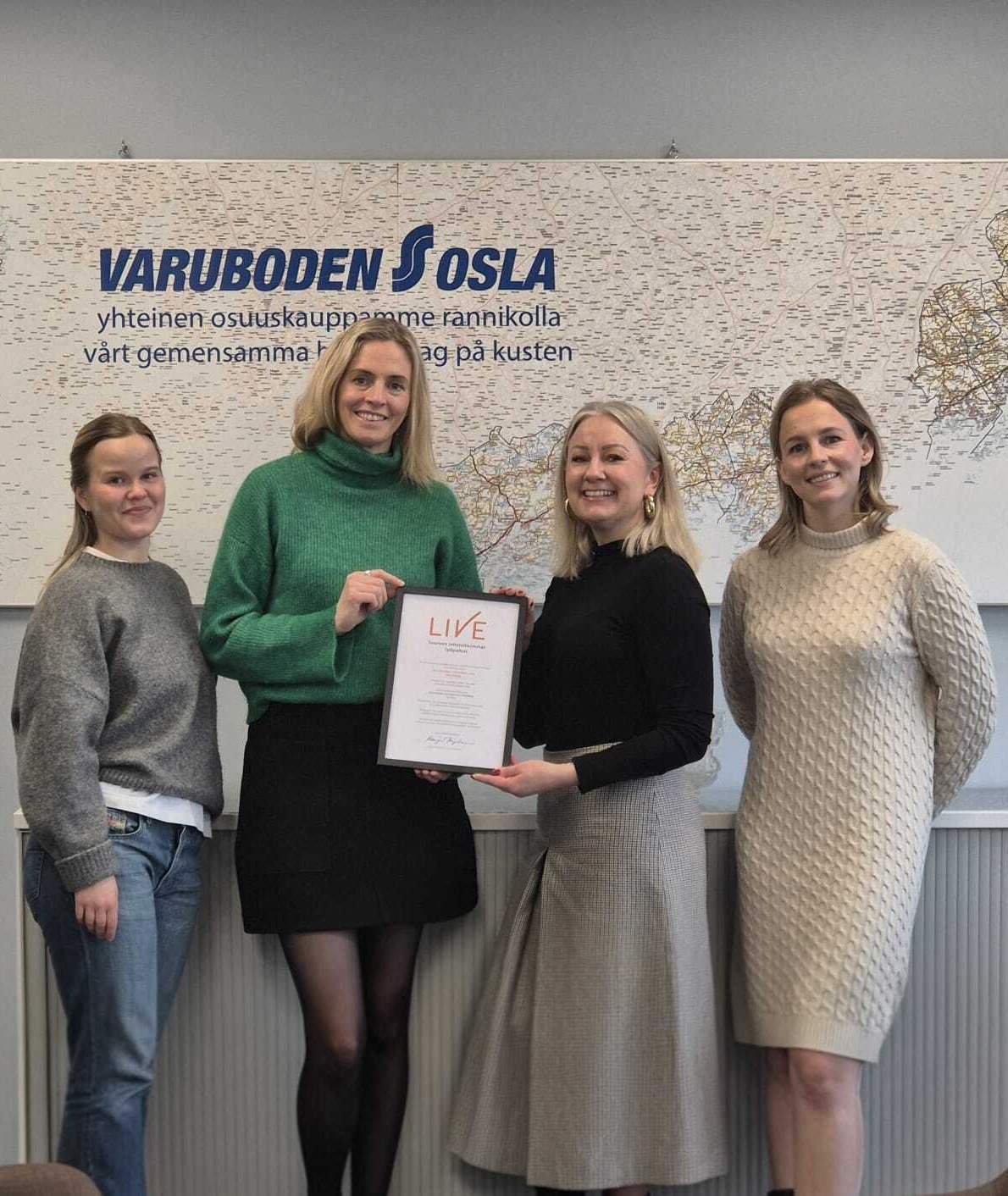 Varuboden-osla ottaa kutsun vastaan
