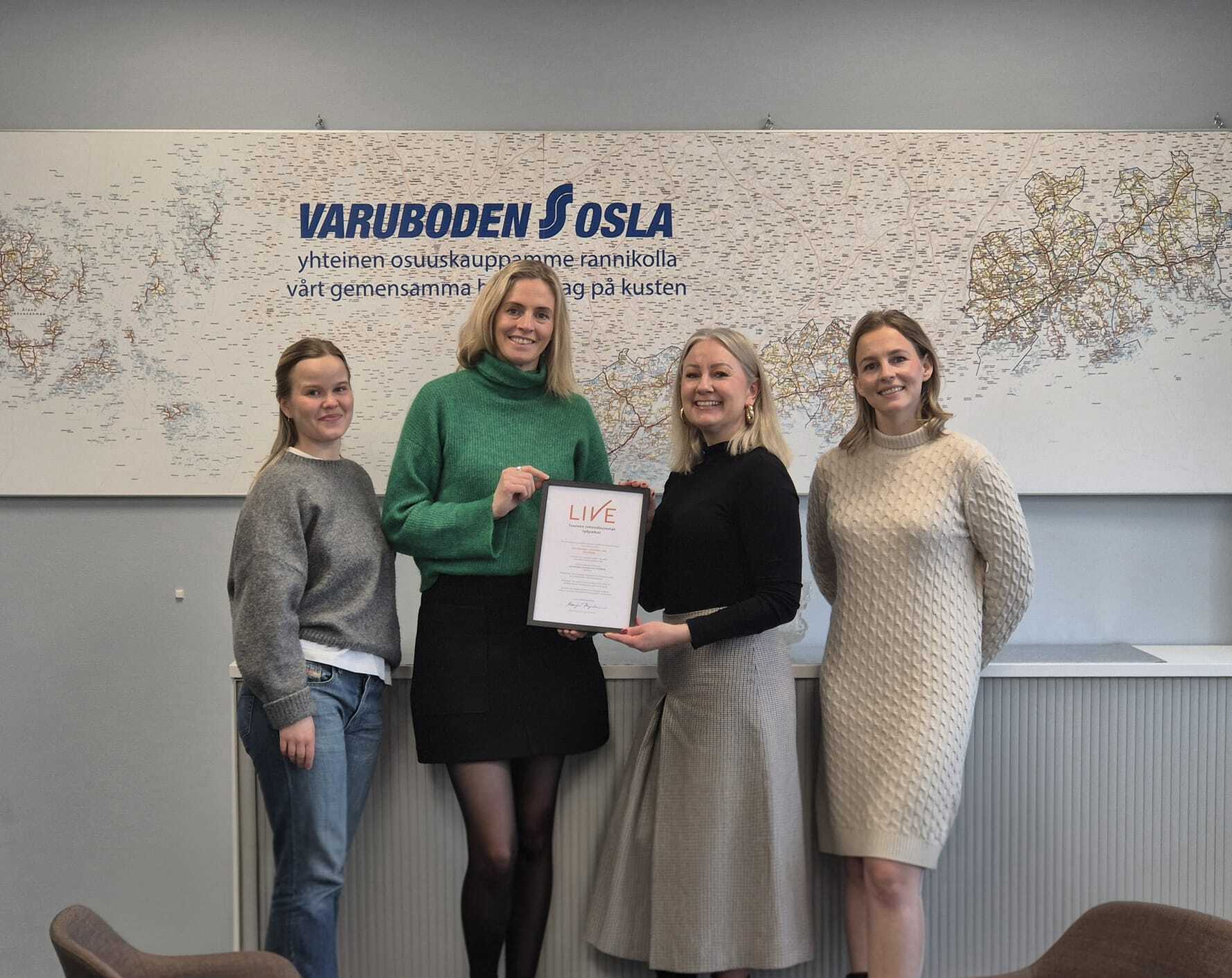 Varuboden-osla ottaa kutsun vastaan