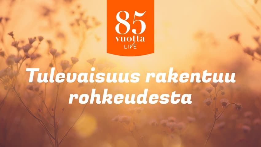 Live-säätiö täyttää 85 vuotta – työ inhimillisen yhteiskunnan hyväksi jatkuu